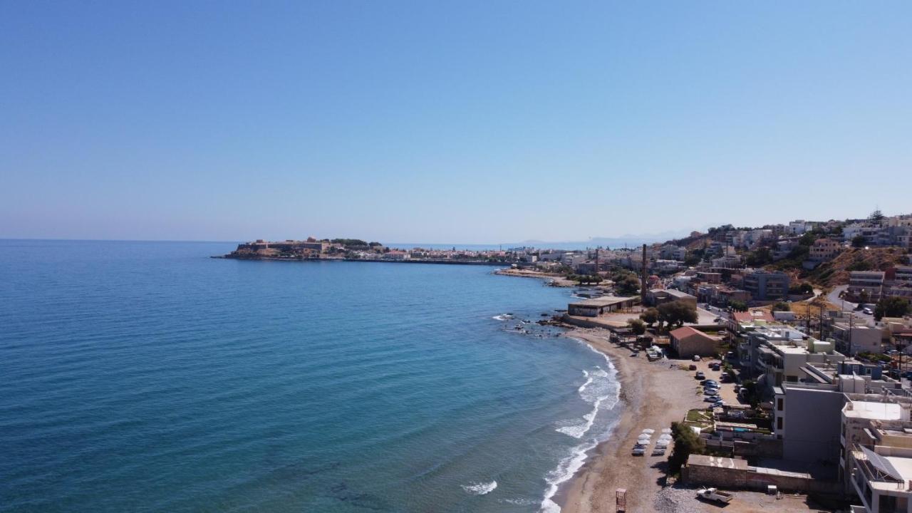 Filoxenia Beach Hotel Rethymno  Bagian luar foto