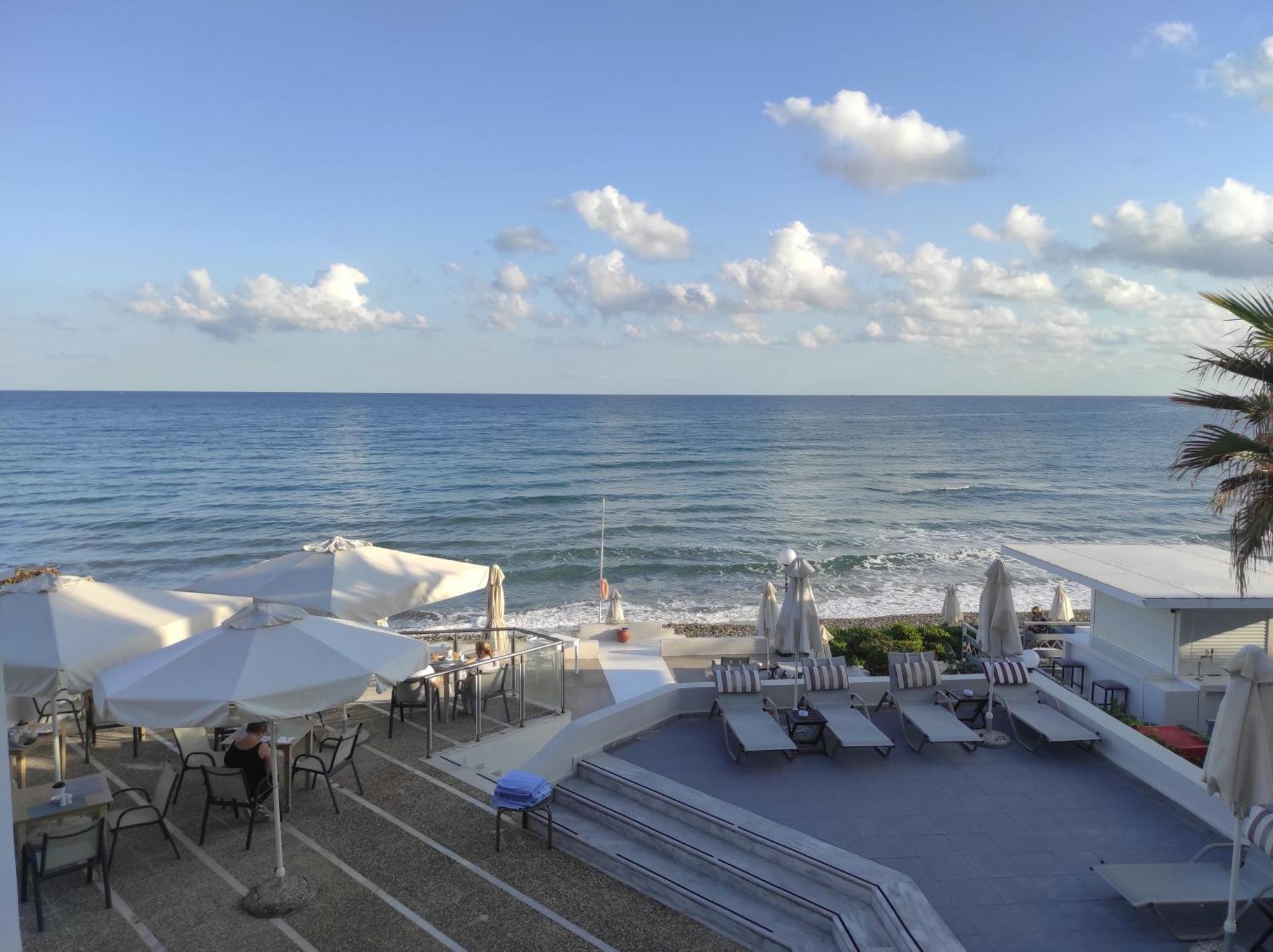 Filoxenia Beach Hotel Rethymno  Bagian luar foto