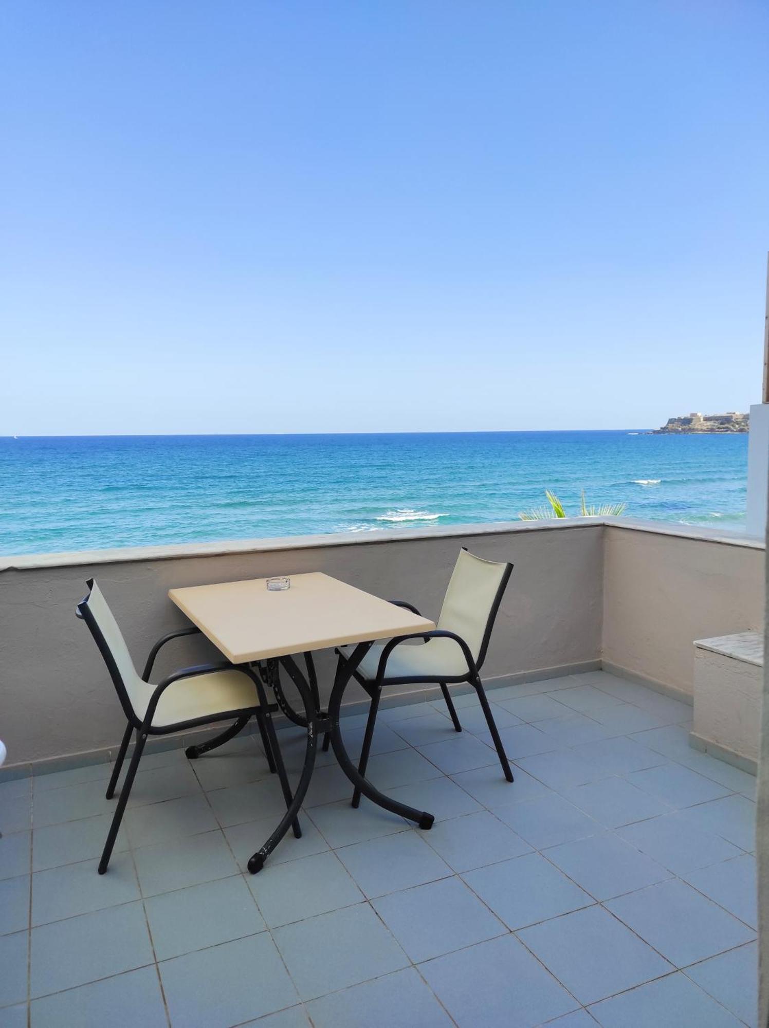 Filoxenia Beach Hotel Rethymno  Bagian luar foto