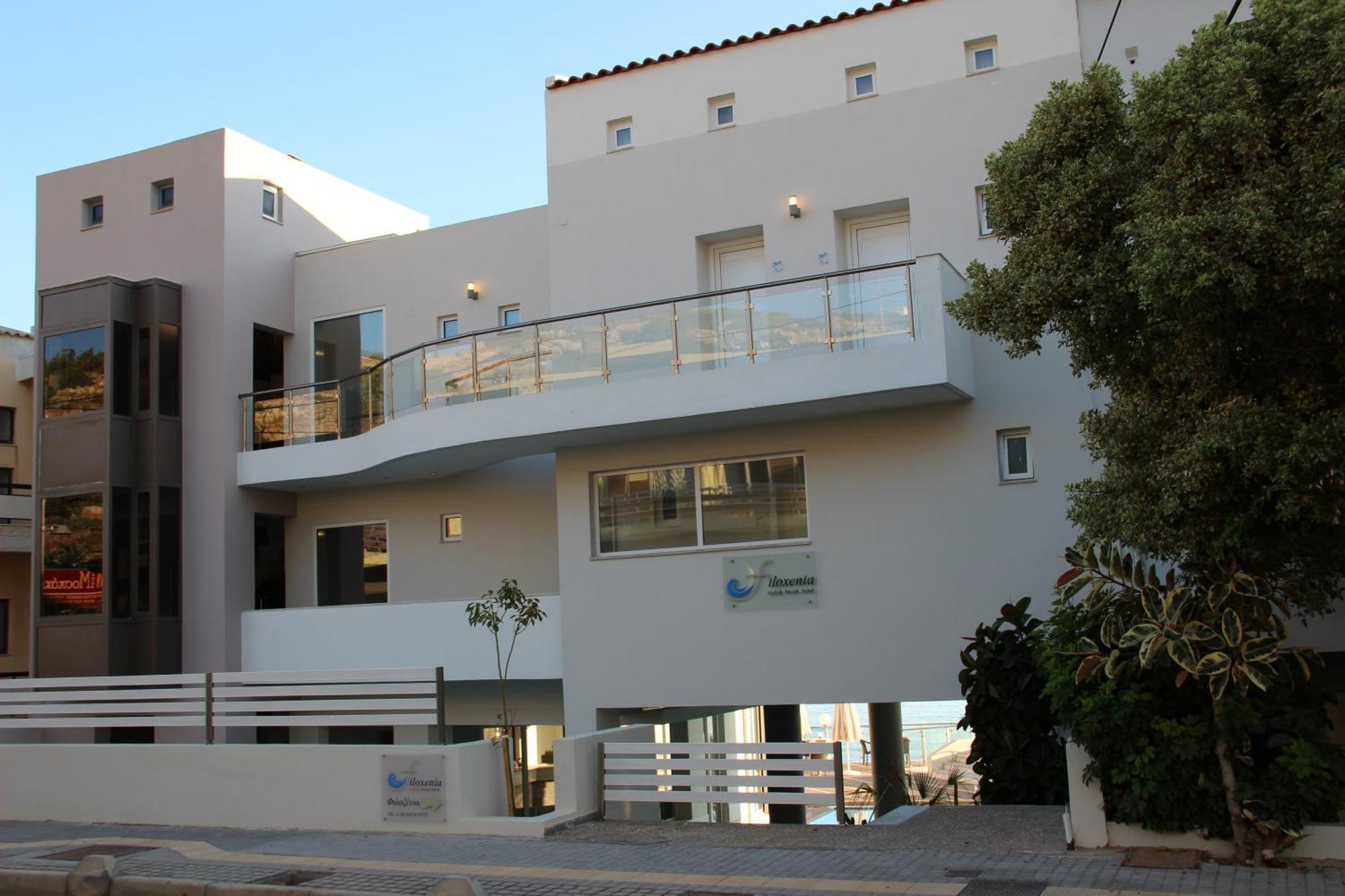 Filoxenia Beach Hotel Rethymno  Bagian luar foto