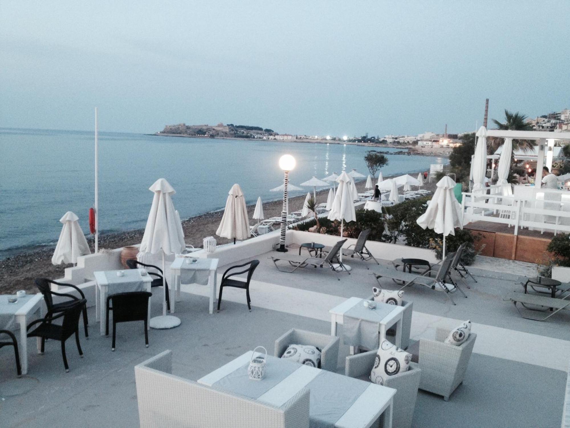 Filoxenia Beach Hotel Rethymno  Bagian luar foto