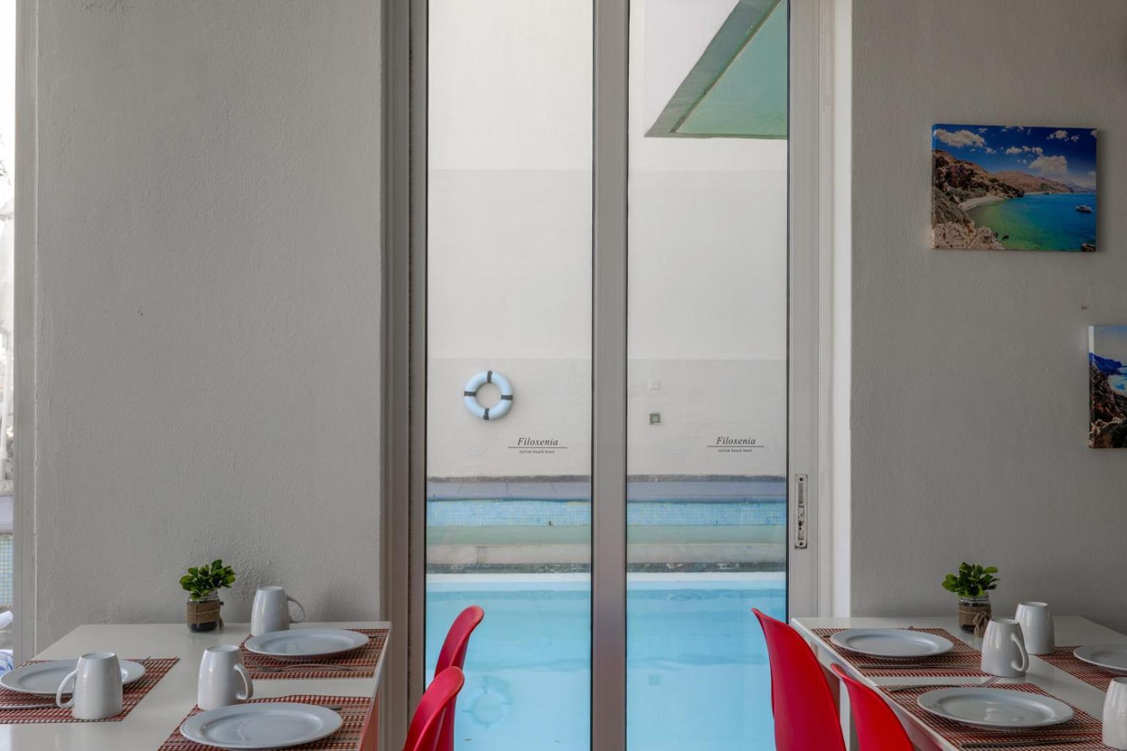 Filoxenia Beach Hotel Rethymno  Bagian luar foto