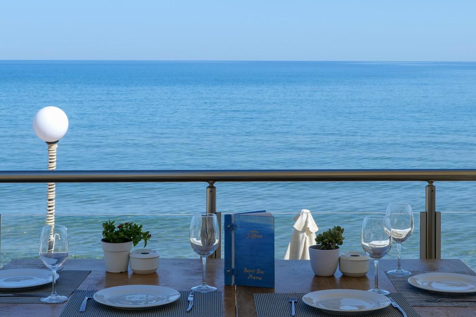 Filoxenia Beach Hotel Rethymno  Bagian luar foto