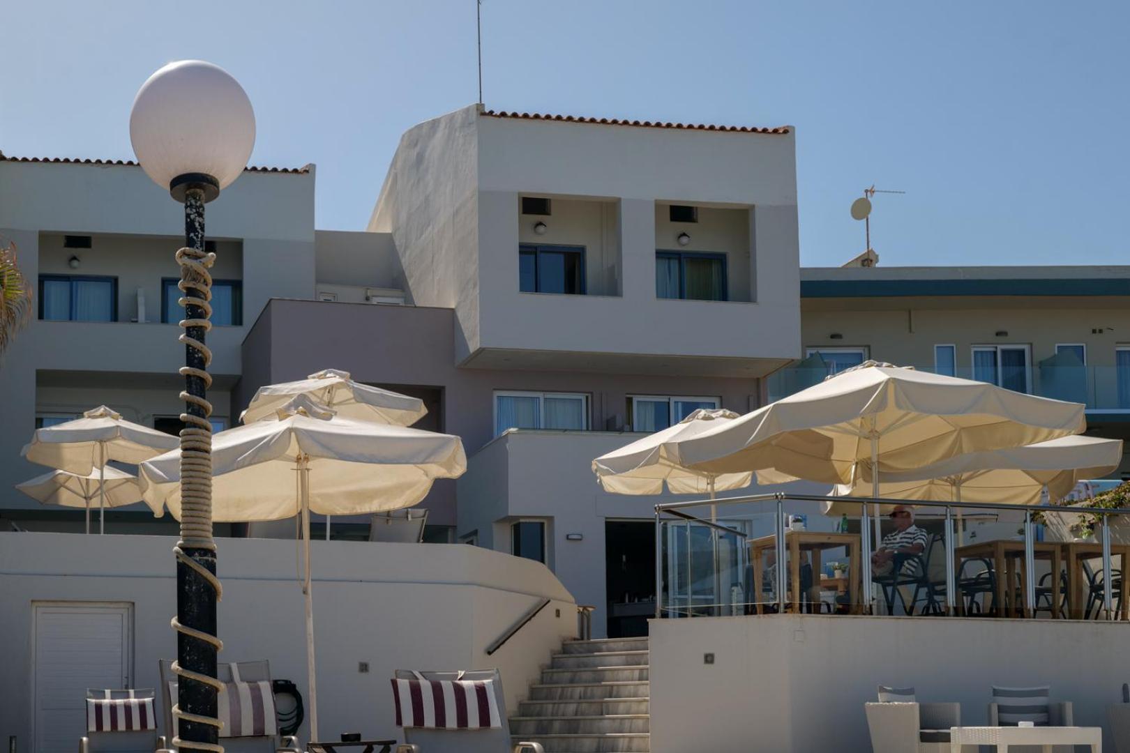 Filoxenia Beach Hotel Rethymno  Bagian luar foto