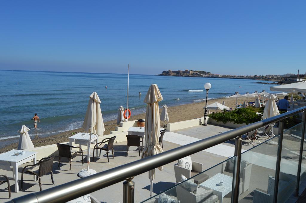 Filoxenia Beach Hotel Rethymno  Bagian luar foto
