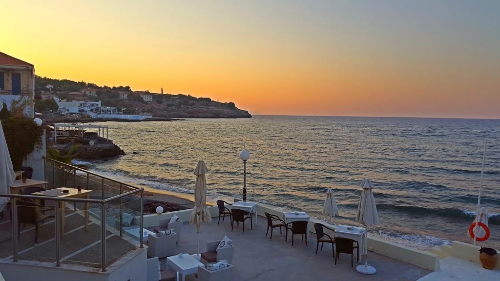 Filoxenia Beach Hotel Rethymno  Bagian luar foto