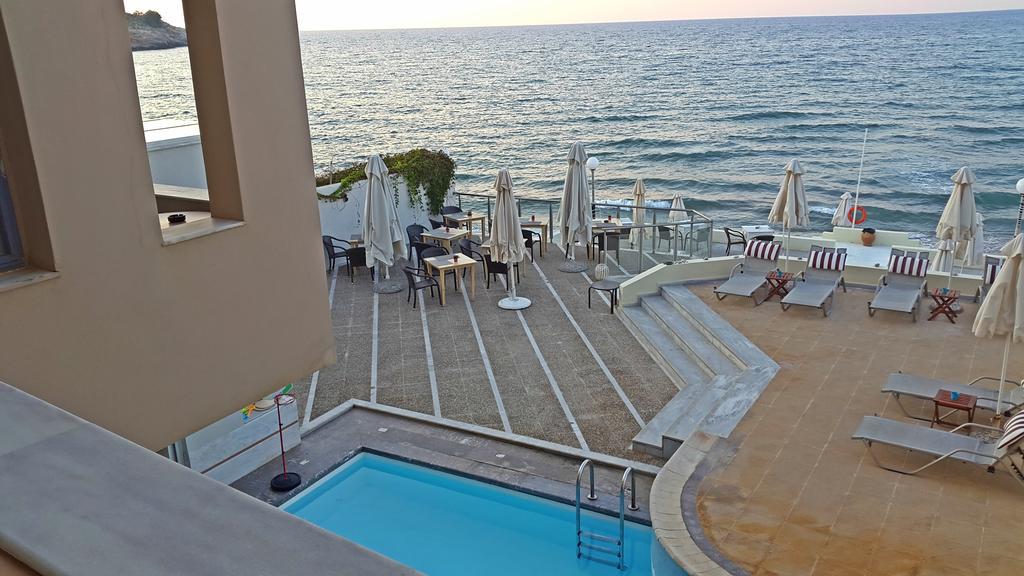 Filoxenia Beach Hotel Rethymno  Bagian luar foto