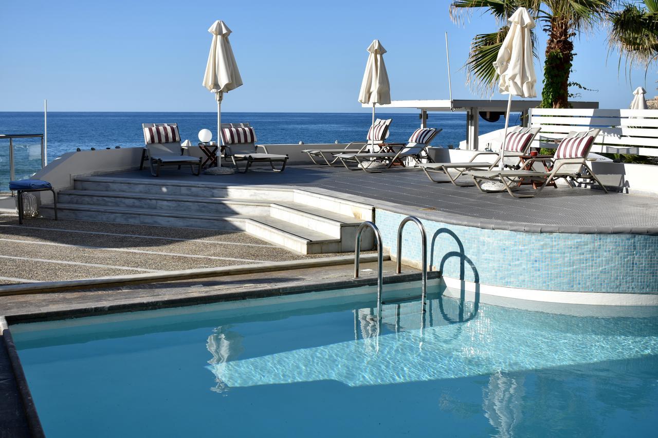 Filoxenia Beach Hotel Rethymno  Bagian luar foto