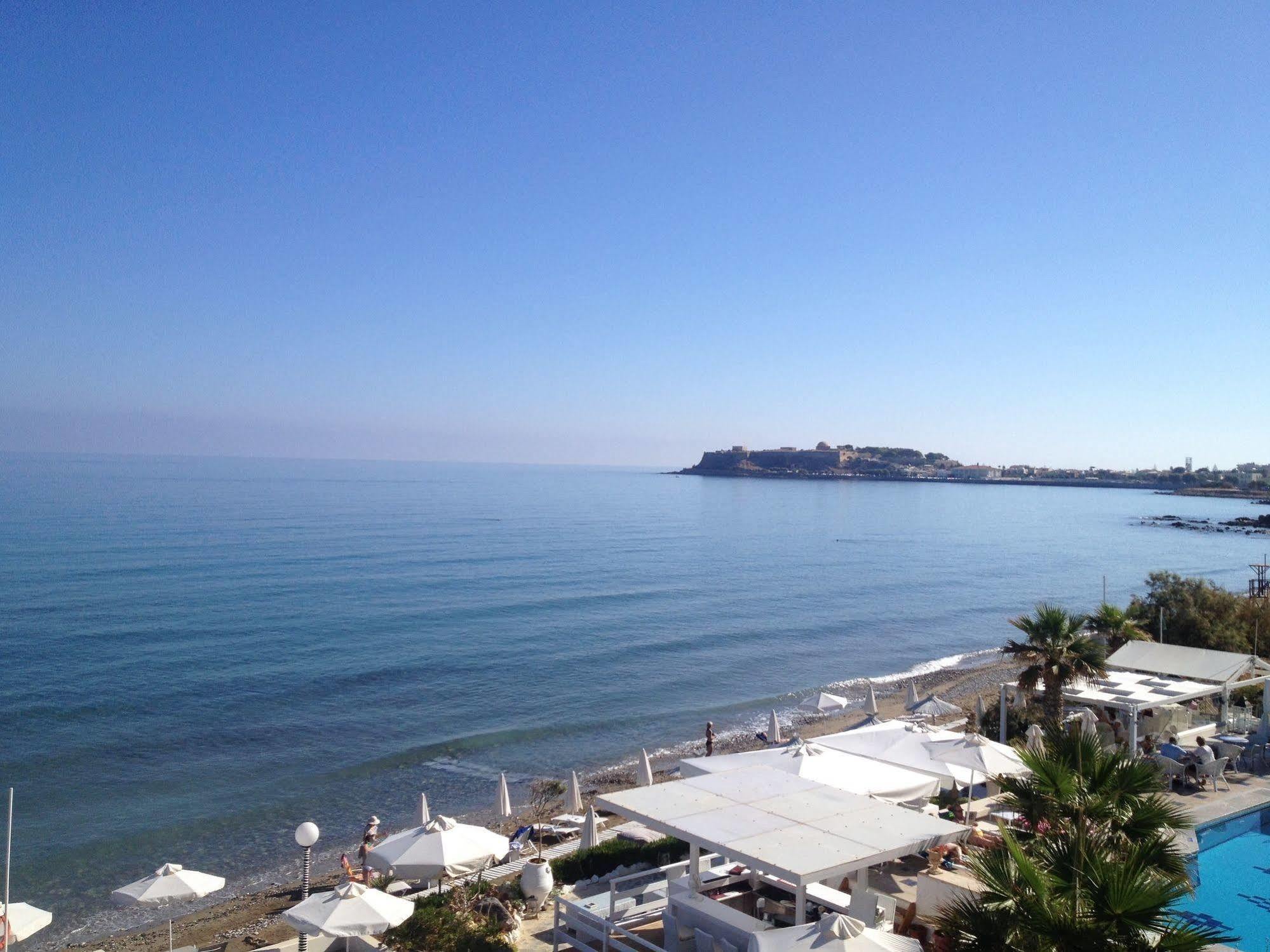 Filoxenia Beach Hotel Rethymno  Bagian luar foto